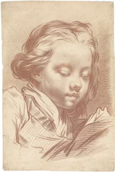 Portrait of a Boy in Three-Quarter Profile